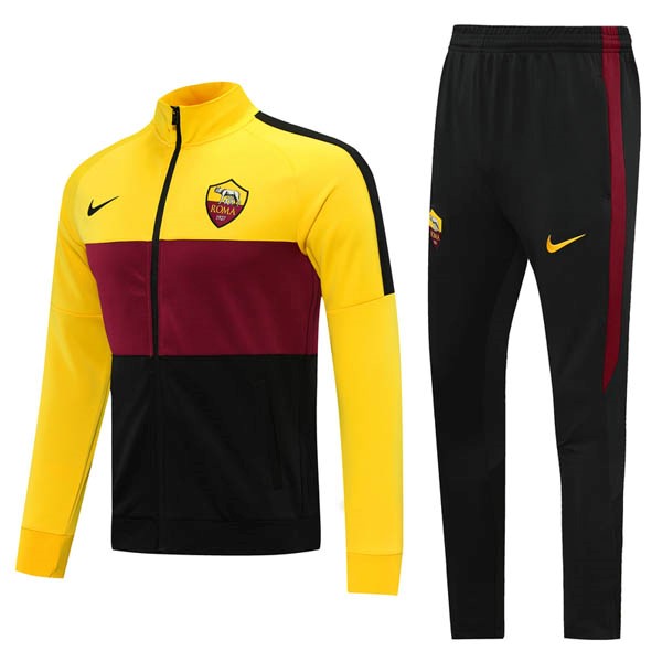 Chandal AS Roma 2020/21 Amarillo Rojo